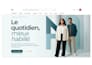 build a modern responsive website with clean UI